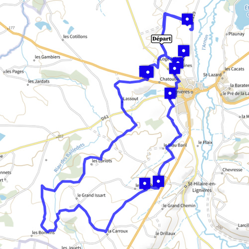 circuit épine blanche